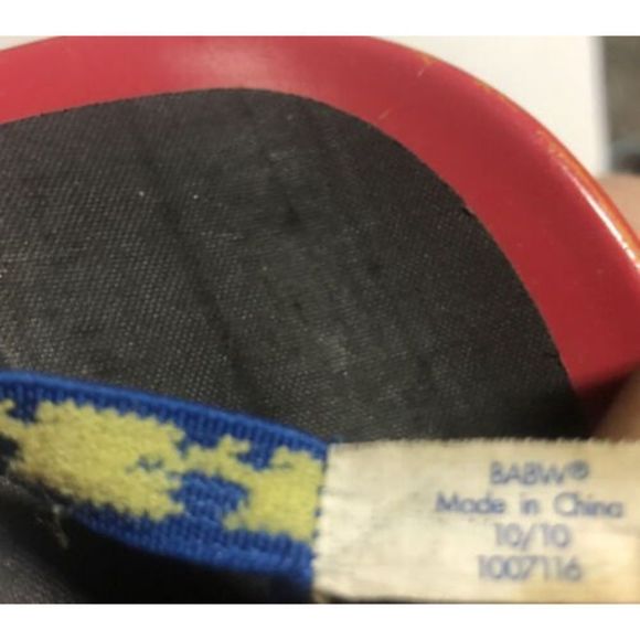 Build A Bear BABW Skateboard 2010 Retired Red Orange Blue Yellow Stars Lightning - Picture 7 of 7